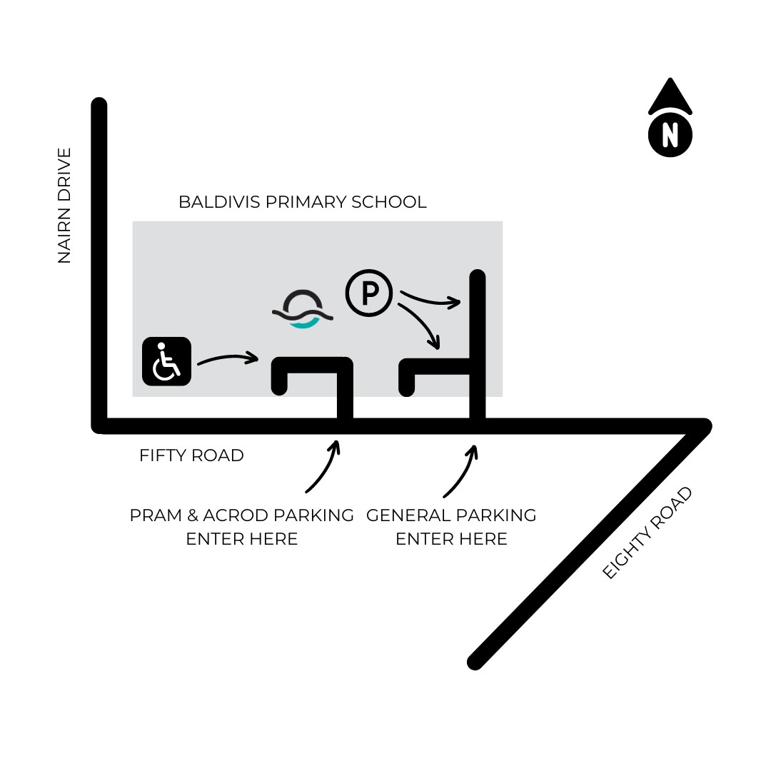 Baldivs Directions and Parking